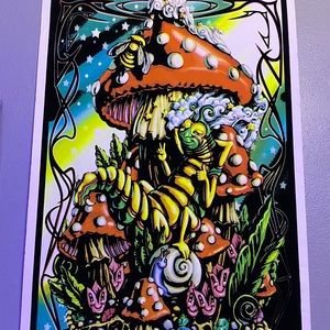 Black light Poster